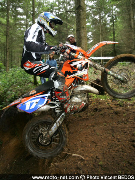 Championnat de France d'enduro : Bourganeuf : avantage pour Marc Germain et Fabien Planet