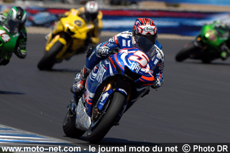 Colin Edwards, Randy de Puniet, Makoto Tamada et Anthony West - Grand Prix Moto des États-Unis 2007 : le tour par tour sur Moto-Net.Com
