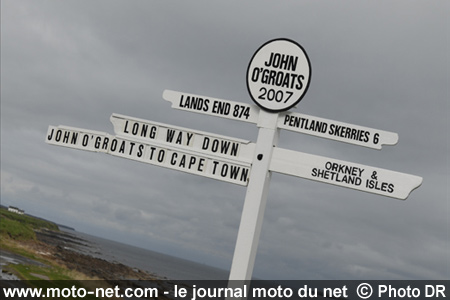 John O'Groats - Du nord de l'Écosse au sud de l'Afrique