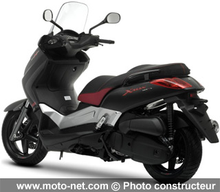 Black Xmax 125 - Nouveautés 2009 Yamaha XJ6 : la Diversion se dénude à Milan 