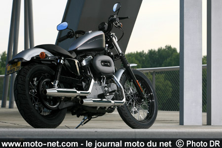 Test Harley XL1200N Nightster : Paris by Nightster