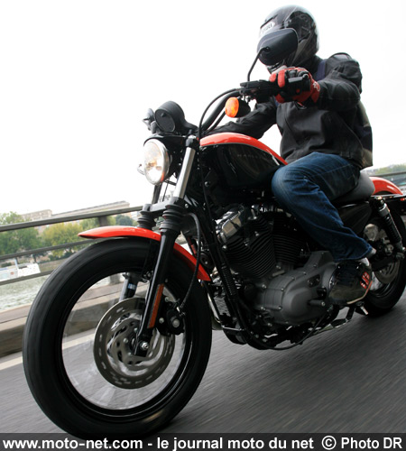 Test Harley XL1200N Nightster : Paris by Nightster