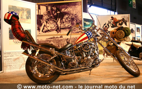 Exposition Moto et Cinéma au mondial du 2 roues 2007