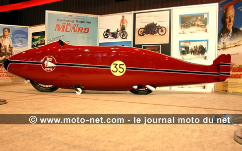 Exposition Moto et Cinéma au mondial du 2 roues 2007