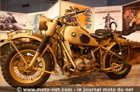 Exposition Moto et Cinéma au mondial du 2 roues 2007