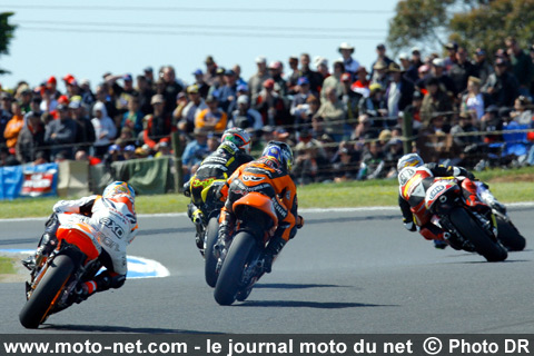 Grand Prix Moto d'Australie 2007 : le tour par tour sur Moto-Net.Com