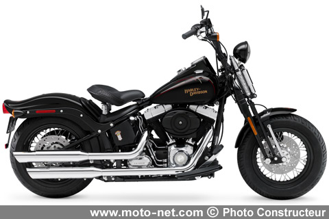  NOUVEAUTÉ 2008 HARLEY - La Cross Bones : un nouveau Softail à l'ancienne !