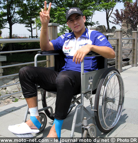 Jorge Lorenzo encore incertain pour le GP de France au Mans...