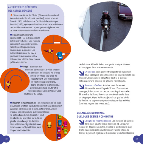 La Prévention routière et les assureurs se mobilisent face à l'explosion des motomobilistes : télécharger la brochure