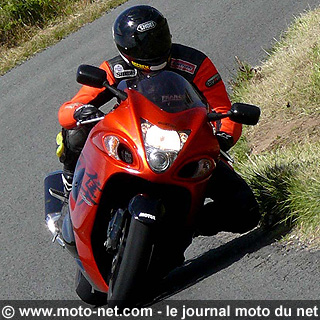 Essai Suzuki GSX 1340 R Hayabusa 2008 : le retour du faucon