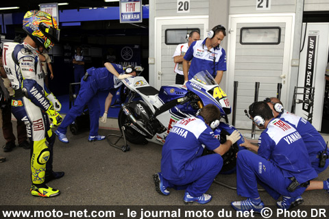 Valentino Rossi - Grand Prix des États-Unis MotoGP 2008 : la présentation sur Moto-Net.Com