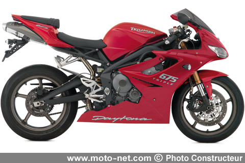 Daytona 675 - Triumph présente ses nouveautés 2009... et 2010 ! 