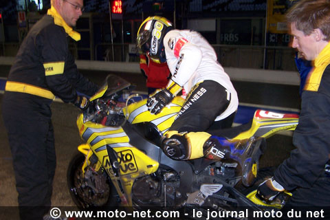 La Honda n°60 du Team Moto Revue