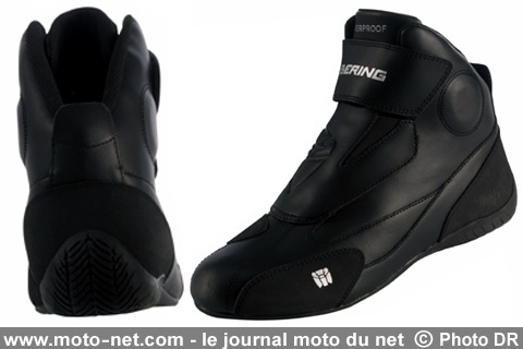 Chaussures Bering Starlift : Essai équipement Gilera GP800