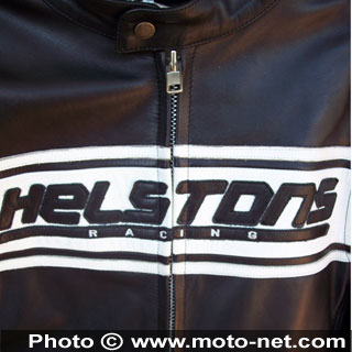 Essai du blouson en cuir Nicky de chez Helstons