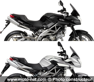 Nouveauté 2009 Aprilia - La Shiver GT ABS : taillée pour la route