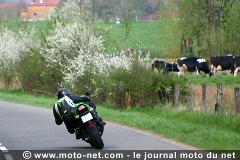 Essai Kawasaki ZX-6R 2009