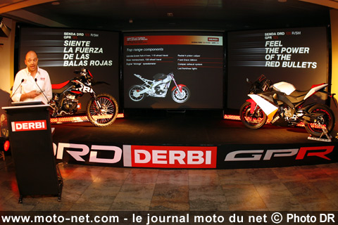 Federico Musi - Test Derbi 125 GPR ET DRD SM/R : Trois balles rouges déboulent cette année !