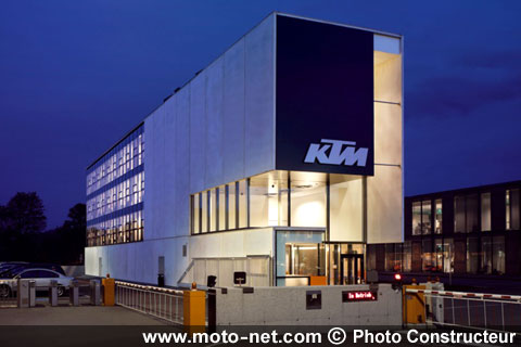 KTM : de la terre à la route...