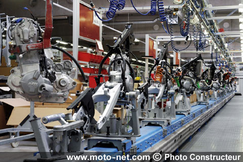 KTM : de la terre à la route...