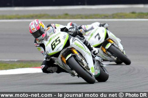 Jonathan Rea et Carlos Checa - Mondial Superbike Allemagne 2009 : Changement de leader en Mondial Superbike !