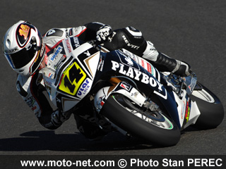 Randy de Puniet au Festival de la moto et du scooter