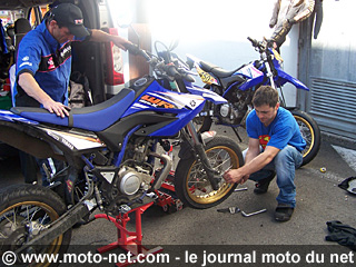 Moto Tour 2009 : Jehan d'Orgeix (Aprilia) en tête de la course