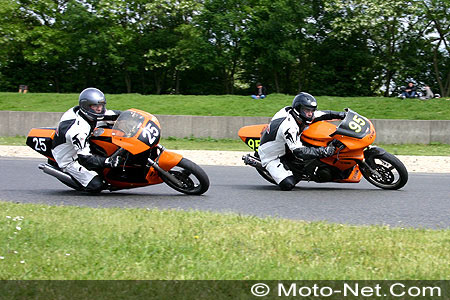 Le Team Moto-Net à Carole pour la deuxième manche du Challenge des Monos