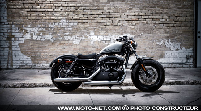 Sportster sauce Bobber avec la Harley-Davidson Forty-Eight !