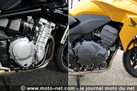 Honda CBF1000 F / Suzuki Bandit 1250 S : les gros Routsters !
