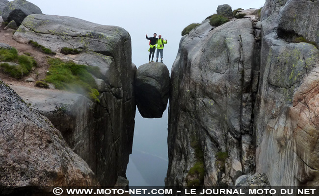 Tour d'Europe à moto : l'instantané du jour