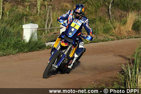 Cyril Despres en tête du Dakar 2011