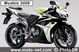 CBR600RR 2008 Hannspree - Nouveautés 2009 : Honda équipe ses CBR de l'ABS combiné !