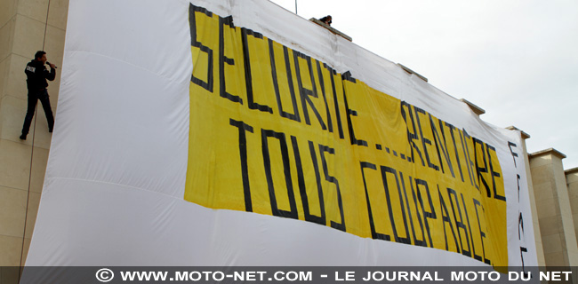 CISR : vaste mobilisation des motards dans toute la France