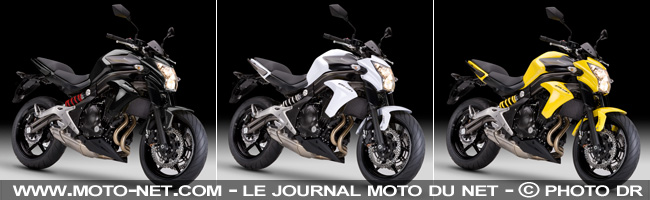 Nouvelle Kawasaki ER6-n 2012 : premières infos