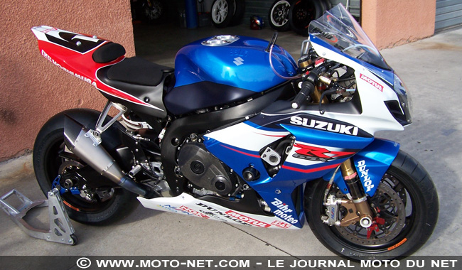 La nouvelle Suzuki GSX-R 1000 du SERT en 2012