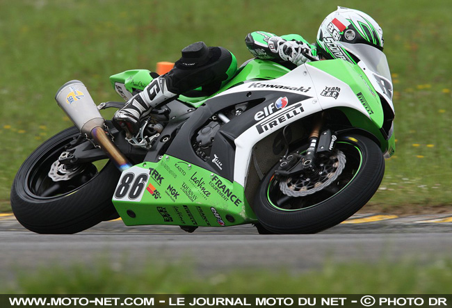 FSBK Nogaro : Julien da Costa remet le cou... Vert !