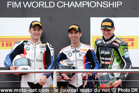 Haslam 2ème, Melandri 1er et Sykes 3ème - WSBK Europe (5 sur 13) : Vidéos, déclarations et analyse du SBK à Donington Park