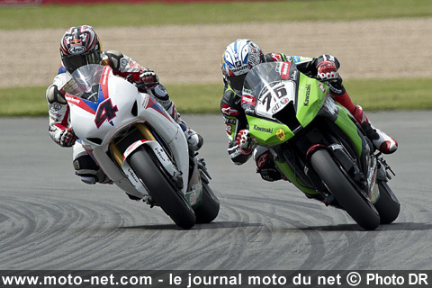 Aoyama et Baz - WSBK Europe (5 sur 13) : Vidéos, déclarations et analyse du SBK à Donington Park