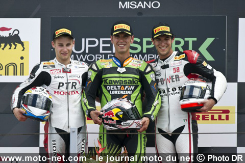 Cluzel 2ème, Sofuoglu 1er et Baldolini 3ème - WSBK Saint-Marin (7 sur 14) : Vidéos, déclarations et analyse du SBK à Misano