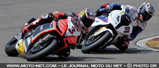 Biaggi et Melandri - WSBK Espagne (8 sur 14) : Vidéos, déclarations et analyse du SBK à Aragon