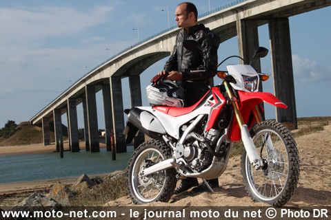 Test Honda CRF 250 L : un petit trail au pays des grands