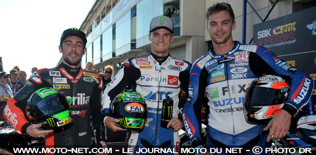  Laverty 2ème, Davies 1er et Camier 3ème - WSBK Allemagne (12 sur 14) : Vidéos, déclarations et analyse du SBK au Nürburgring