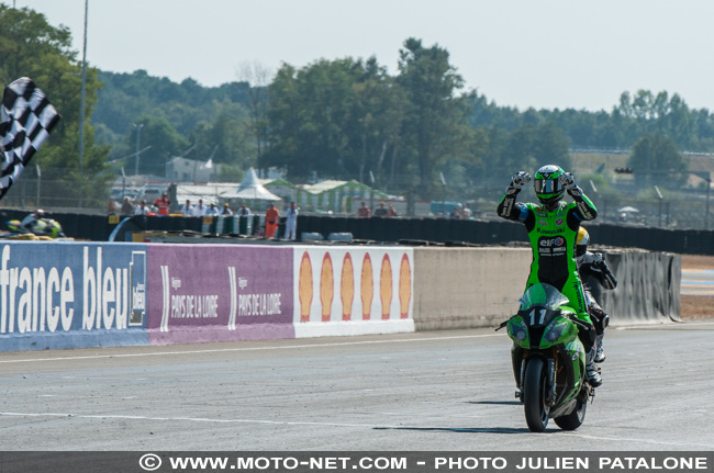 15h00 : Kawasaki signe sa troisième victoire d'affilée !
