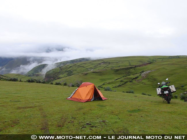 Amérique latine à moto (11) : pluies verglaçantes au Pérou