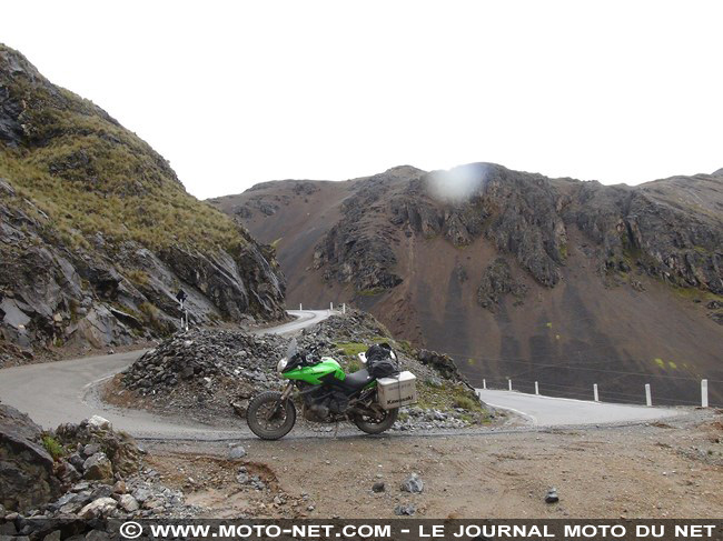Amérique latine à moto (11) : pluies verglaçantes au Pérou