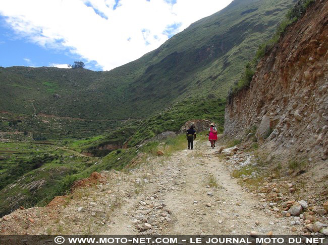 Amérique latine à moto (15) : trek sur la Cordillère blanche