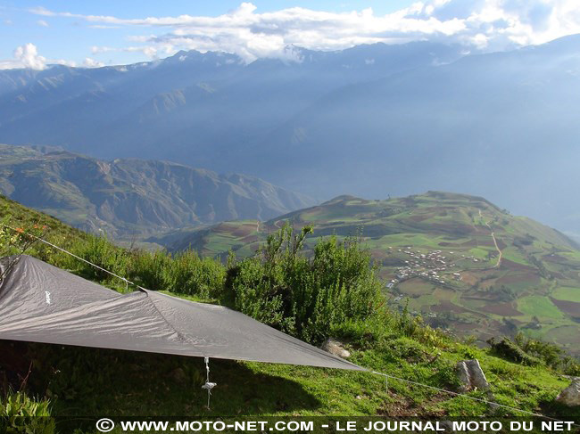 Amérique latine à moto (15) : trek sur la Cordillère blanche