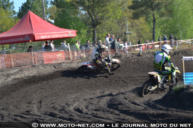 La passion moto à tous les étages : Motocross à Lacanau-de-Mios