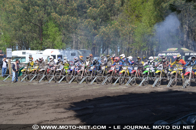 La passion moto à tous les étages : Motocross à Lacanau-de-Mios
